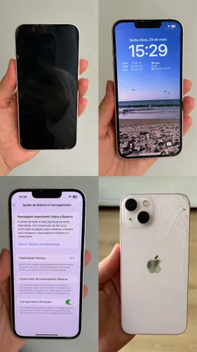 iPhone 13 128g R$1.300,0 disponível, quando não tiver eu tiro o anúncio.
