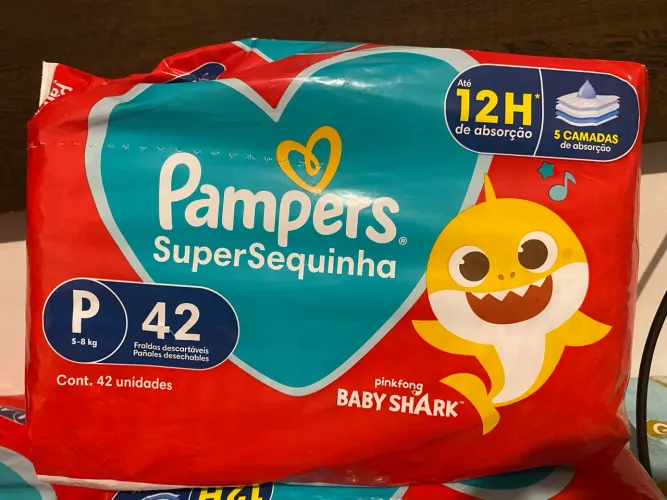 Fralda Pampers Super Sequinha