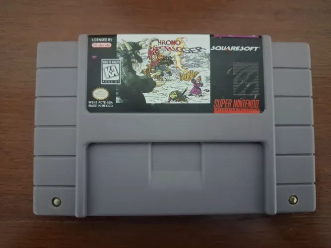 Chrono Trigger SNES Repro Salvando Em Português FAÇO OLX PAY