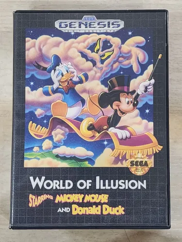 World of Illusion Staring Mickey Mouse and Donald Duck para Mega Drive