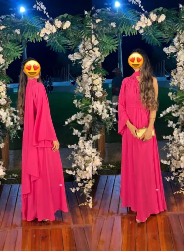 Vestido Festa Pink