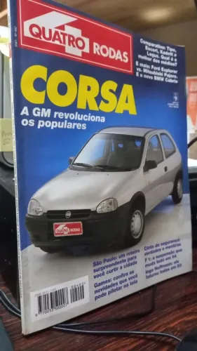 revista 4 rodas edição Corsa