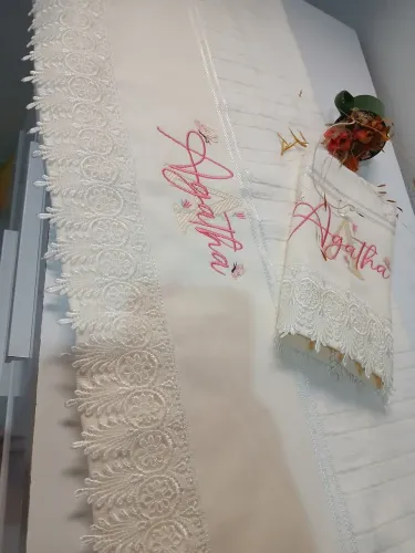 Toalhas de banho personalizados e rosto