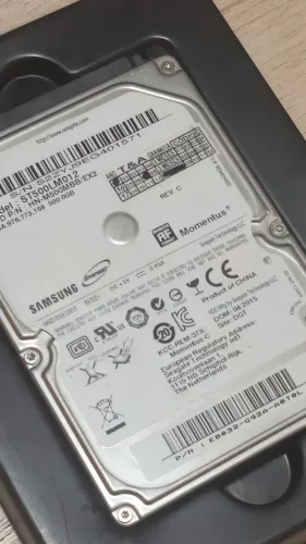 HD 500GB Notebook Samsung Seagate SATA Testado Funcionando