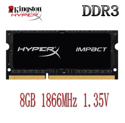 Memoria ram 8gb ddr3L 1866 Hyper nova e lacrada excelente game 1.35v notebook
