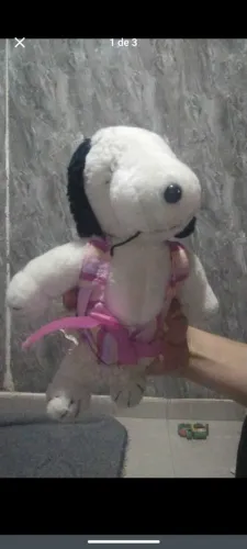 pelúcia Snoopy menina vintage antigo Veja as fotos compre já