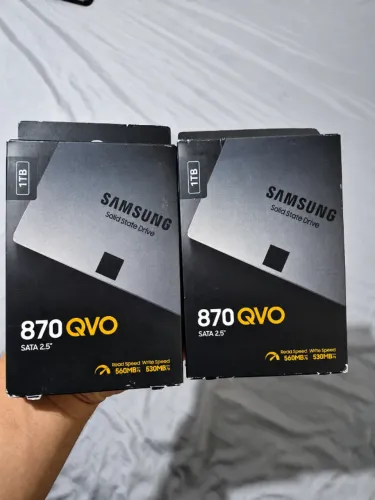 SSD Samsung 870 QVO 1TB SATA 2.5 - Novo Lacrado