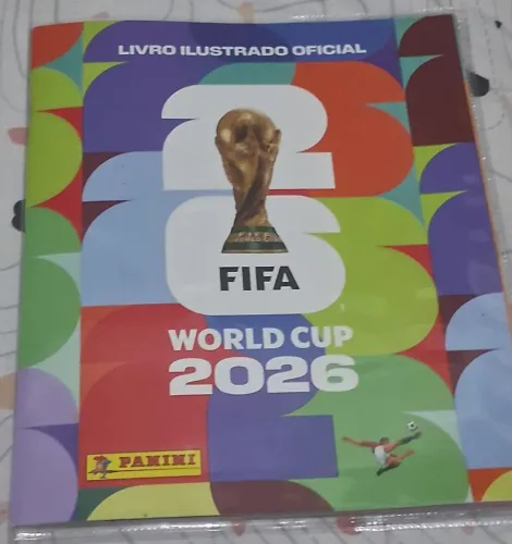 Álbum copa do mundo 2026 (com figurinhas)