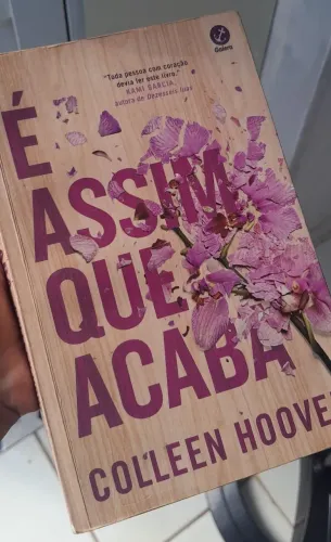 livro: É Assim Que Acaba