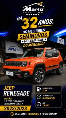 Jeep Renegade Trailhawk T270 1.3 TB Flex Aut. 2023