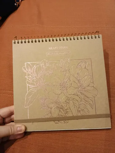 Planner Kraft Color Jandaia Blogger Planner Espiral Grande