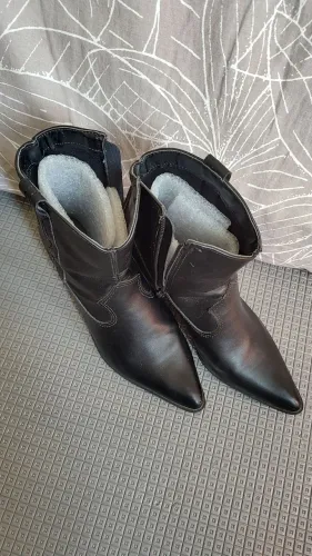 Bota feminina Via Uno Preta n.35