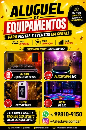 Plataforma 360, Totem Fotográfico, DJ, Pista de Led