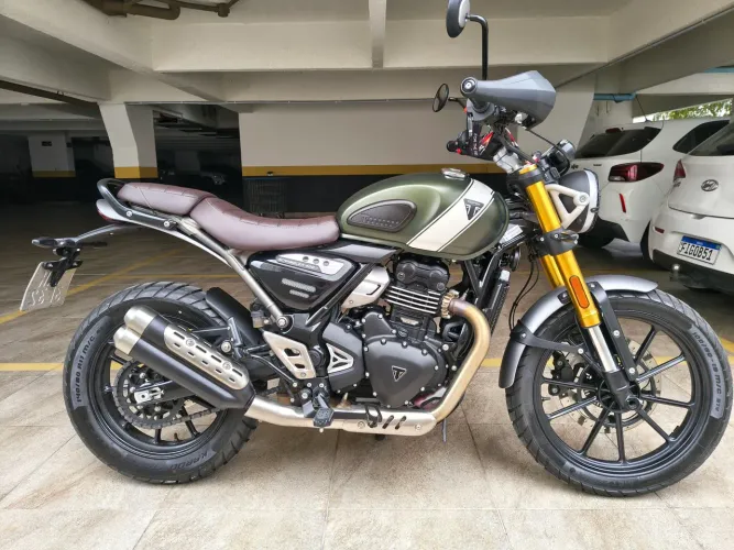 TRIUMPH SCRAMBLER 400 X ? 7.000 KM | GARANTIA DE FÁBRICA