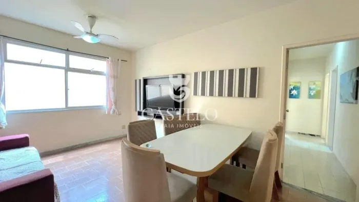 3 quartos + dependência, primeiro andar, vaga de garagem com box, na Praia do Morro