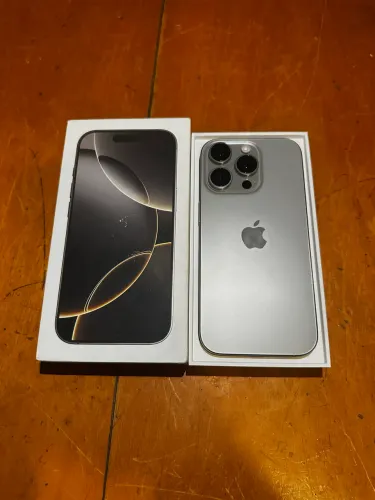 iPhone 16 pro 128Gb Titânio Natual