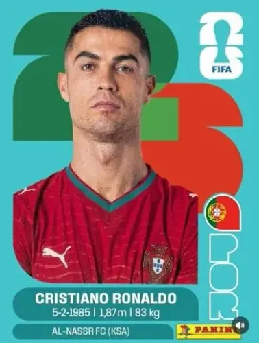 FIGURINHA PANINI FIFA 2026 CRISTIANO RONALDO