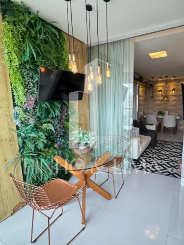 Apartamento projetado para venda com home office e sacada gourmet