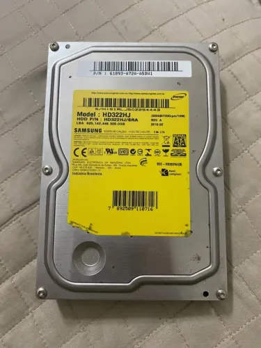 Hd Samsung 320gb sata