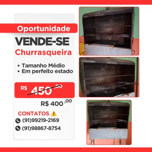 Churrasqueira em excelente estado