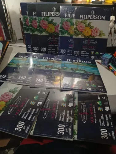 Bloco de papel para pintura artística