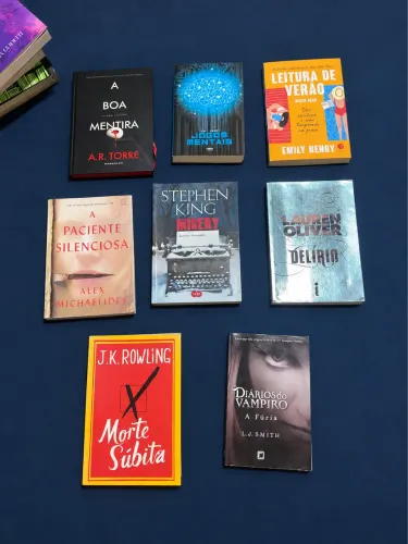 Livros à venda | Percy Jackson, Stephen King, Sherlock Holmes e mais