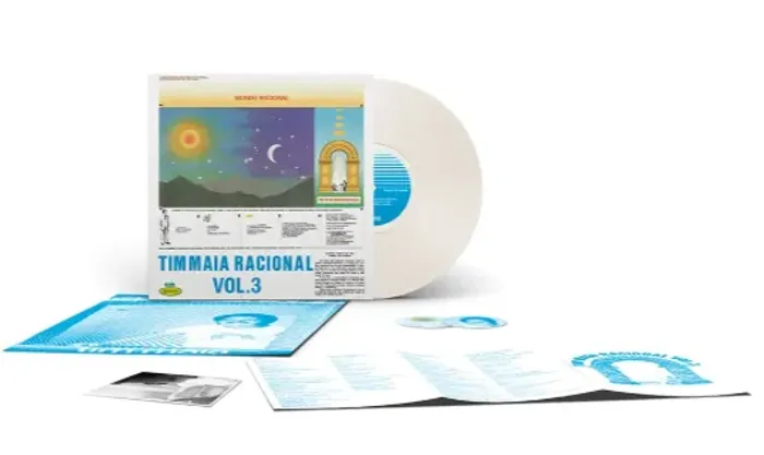 Vinil Tim Maia - Racional vol. 03 (LP) Clube Três Selos Rocinante SETEMBRO (Novo, lacrado)