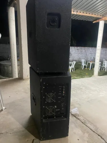 Kit caixa ativa mais uma passiva