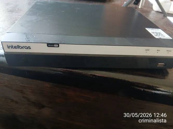Gravador DVR Intelbras multi HD 4 canais
