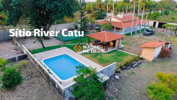 Sitio no Catu - Aquiraz | 4.692m² de terreno e 300m² de área construida