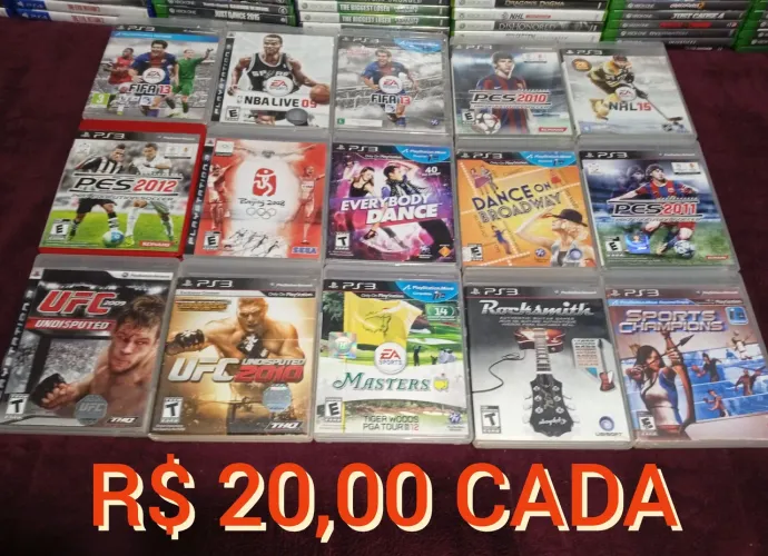 Jogos originais de PS3