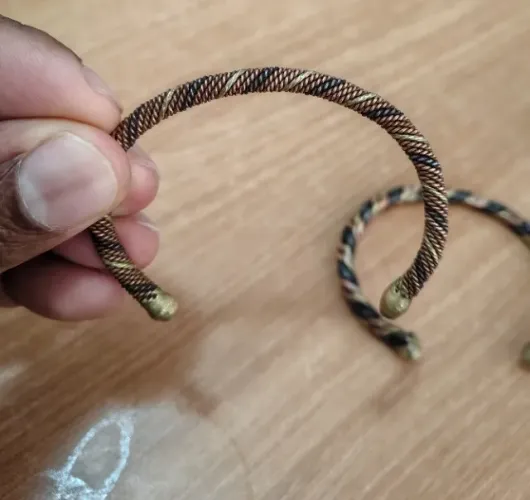 2 pulseiras tradicionais senegalesas (tribo wolof)