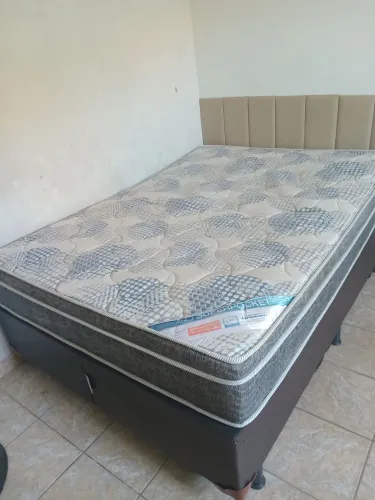 Cama box+ colchão