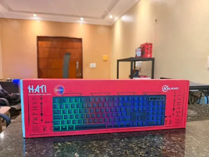 Teclado Gamer Semi-Mecânico Kalkan Hati