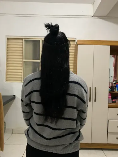 Cabelo humano tic tac