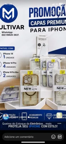 Vendendo todas as capas iPhone