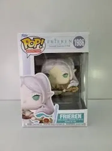 Funko pop maga elfa frieren ou herói hércules da Disney