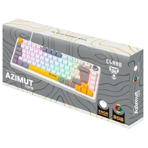 TECLADO GAMER 75% AZIMUT LYRA