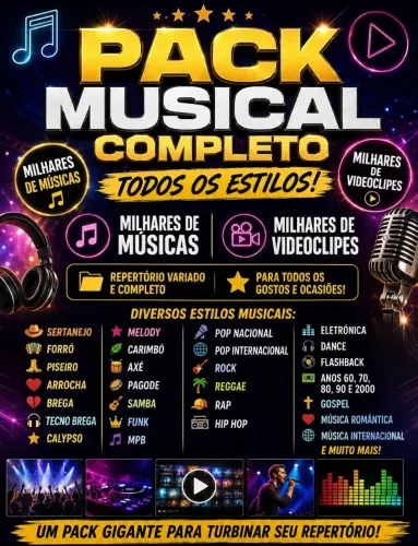 Milhares de Músicas e Videoclipes