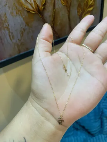 Vendo este cordão em ouro 18k