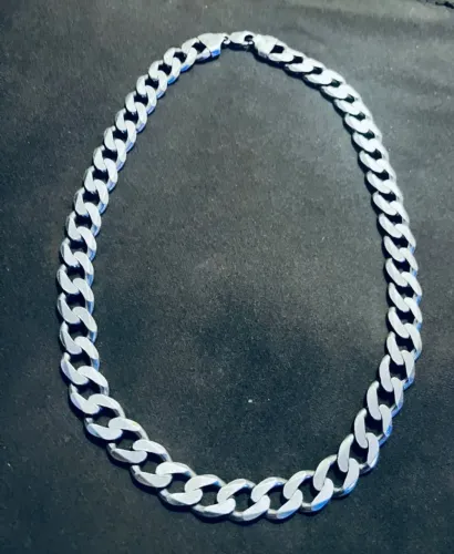 Corrente masculina de Prata 925