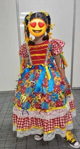 Vestido Quadrilha Festa Junina- São João