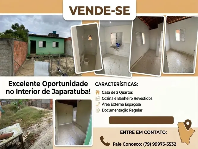 Casa no povoado porteiras