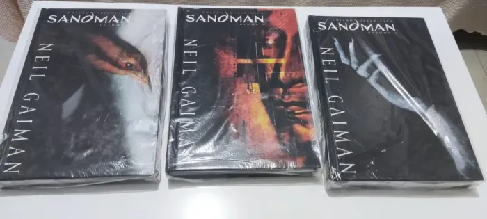 Sandman Edição Definitiva Volumes 1 a 4 + HQ Morte - Panini - Neil Gaiman