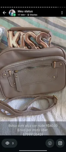 Vendo bolsa com alça
