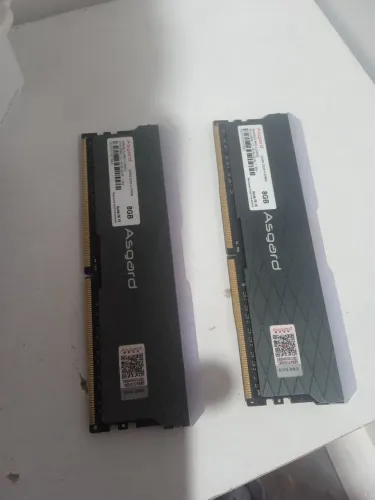 2 Memória de Pc Asgard ddr4 (8 gb = 16 gb )
