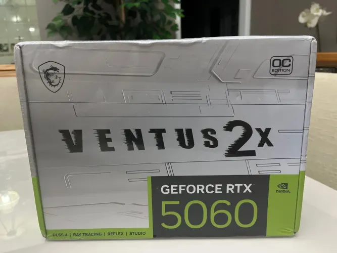 Placa de Vídeo RTX 5060 MSI Ventus 2X OC 8GB GDDR7 - Lacrada