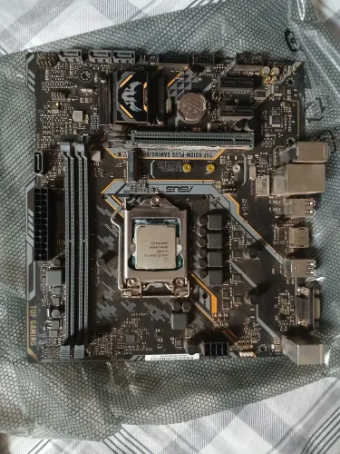 Processador i5-9400f + placa mãe tuf h310m plus gaming