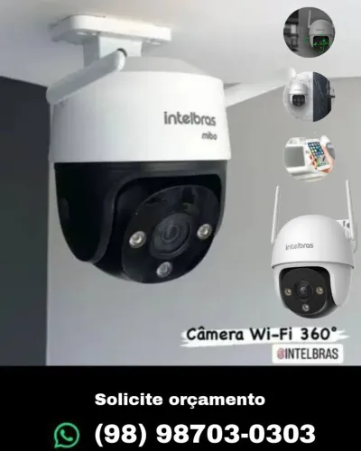 Instalação de câmeras wifi