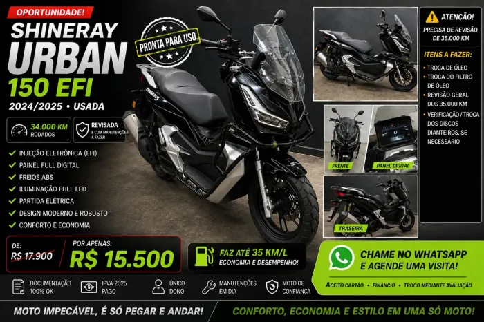 SHINERAY URBAN 150 EFI